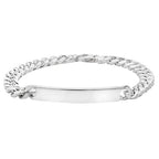 Sterling Silver Curb Bracelet
