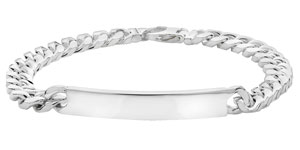 Sterling Silver Curb Bracelet
