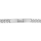 Sterling Silver Curb Bracelet
