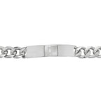 Breichled Curb Arian Sterling