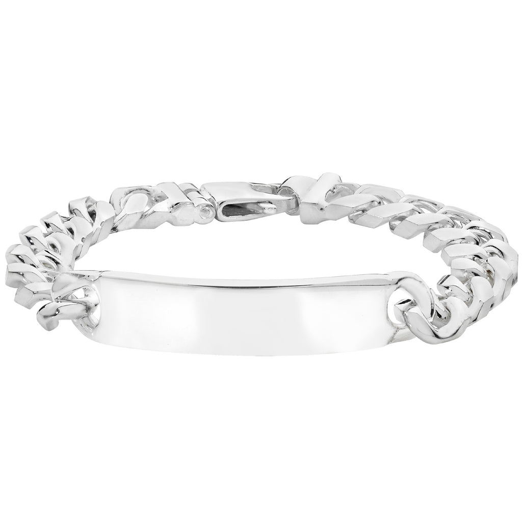 Breichled Curb Arian Sterling