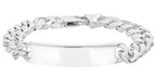 Breichled Curb Arian Sterling