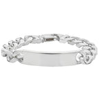 Sterling Silver Curb Bracelet