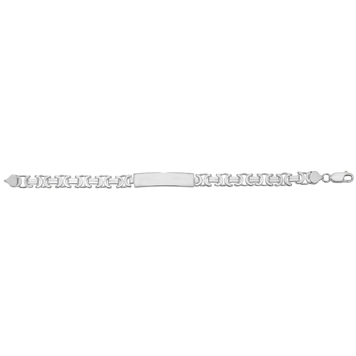 Sterling Silver Byzantine Bracelet