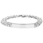 Sterling Silver Byzantine Bracelet