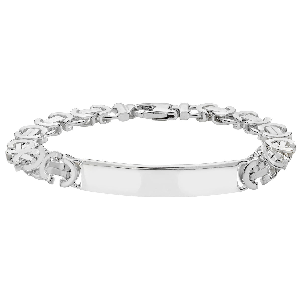 Sterling Silver Byzantine Bracelet