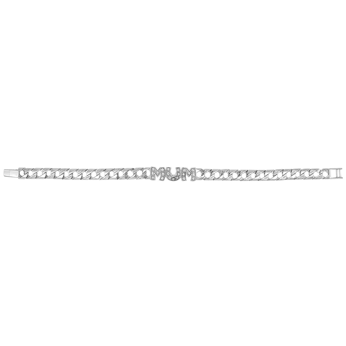 Sterling Silver Mum Bracelet