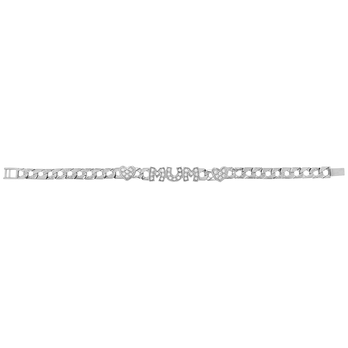 Sterling Silver Mum Bracelet