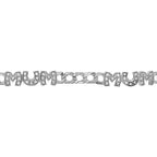 Sterling Silver Mum Bracelet