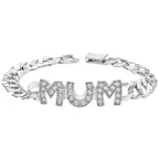 Sterling Silver Mum Bracelet
