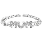 Sterling Silver Mum Bracelet