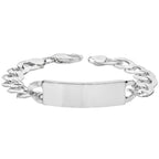 Sterling Silver Curb Bracelet