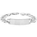 Sterling Silver Curb Bracelet