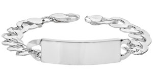 Sterling Silver Curb Bracelet