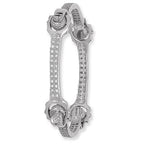 Sterling Silver CZ Bangle