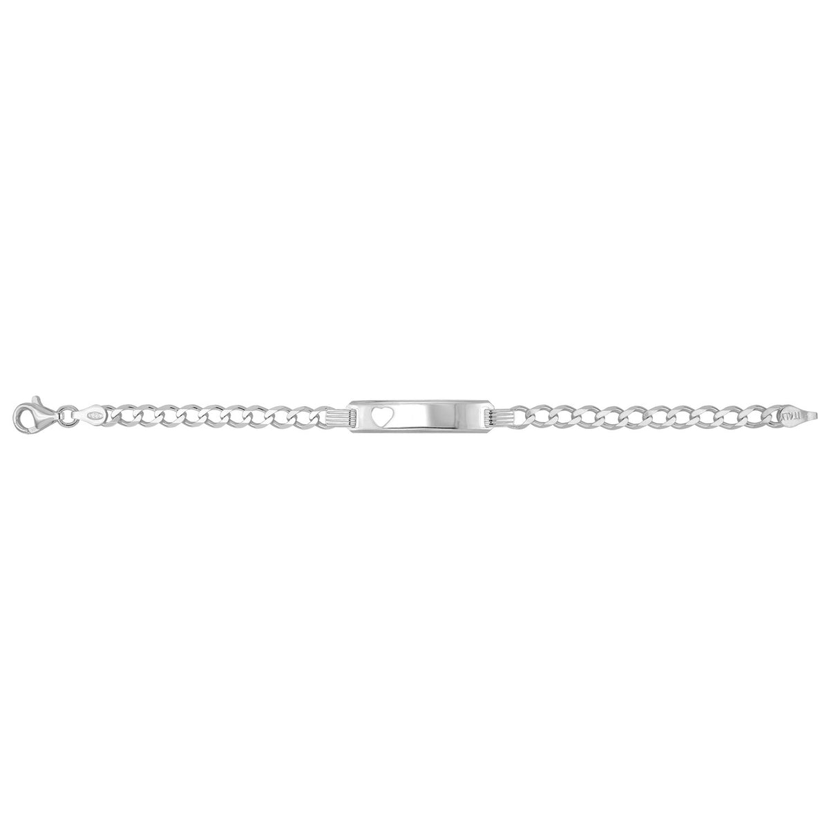 Sterling Silver Curb Bracelet