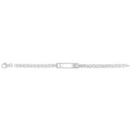 Sterling Silver ID Bracelet