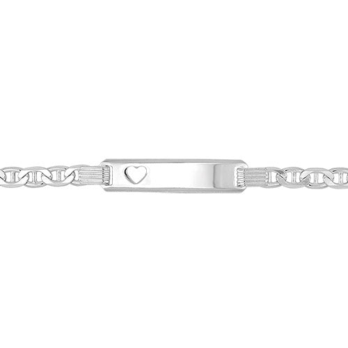 Sterling Silver ID Bracelet