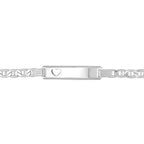 Sterling Silver ID Bracelet