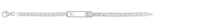 Sterling Silver ID Bracelet