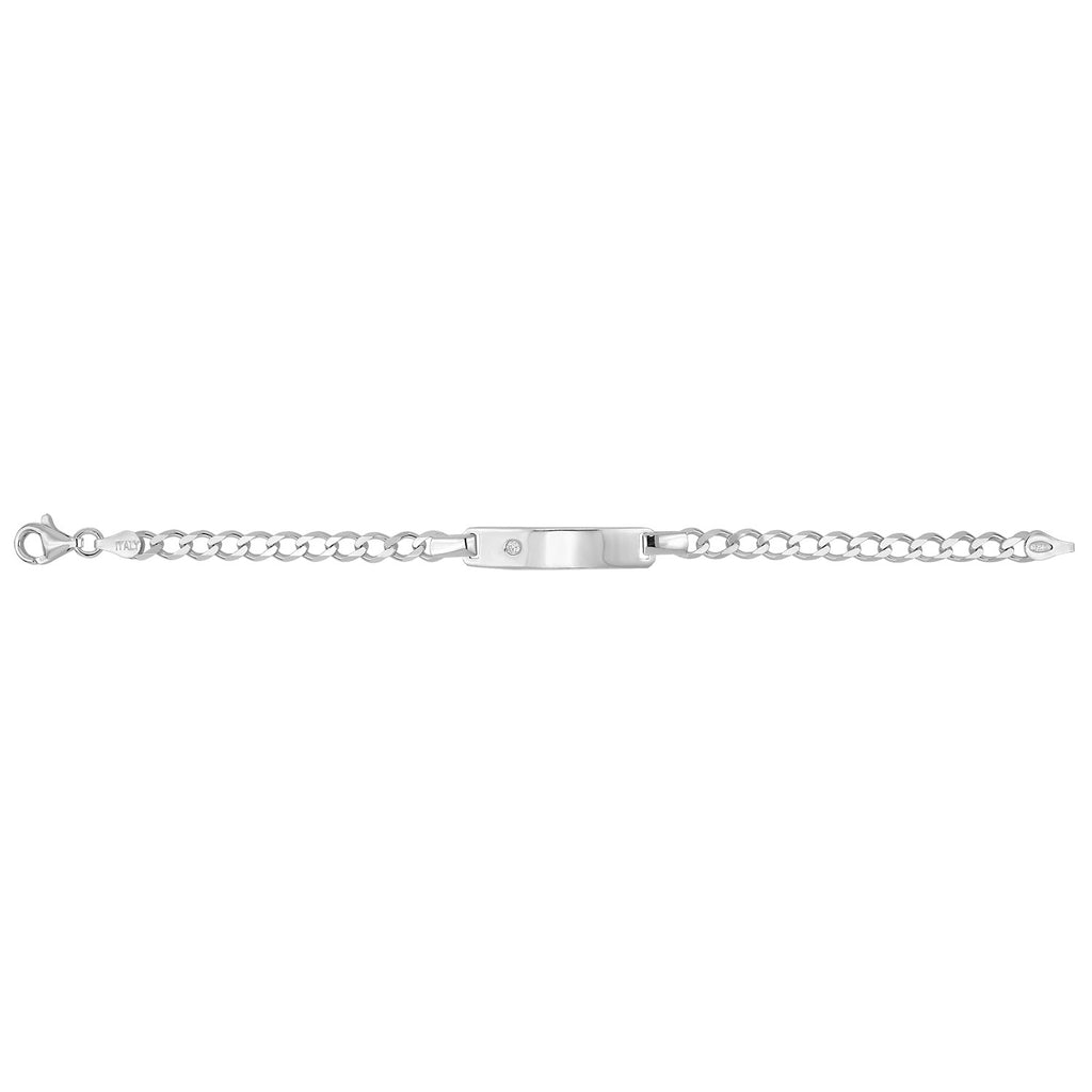 Sterling Silver Curb Bracelet