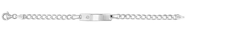 Sterling Silver Curb Bracelet