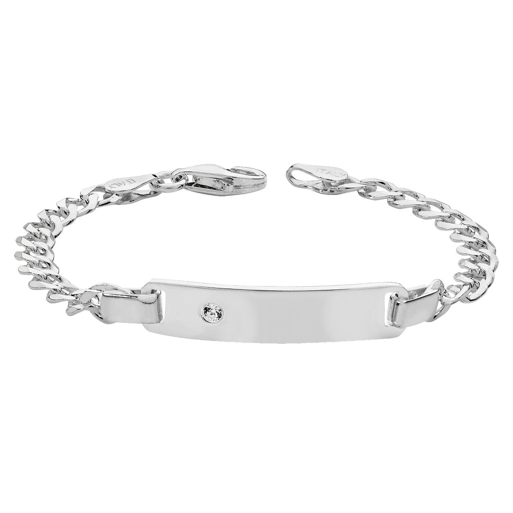 Sterling Silver Curb Bracelet