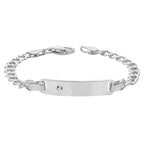Sterling Silver Curb Bracelet