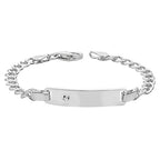 Sterling Silver Curb Bracelet