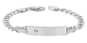 Sterling Silver Curb Bracelet