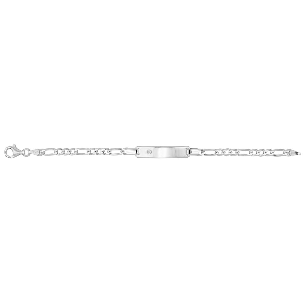 Sterling Silver Figaro Bracelet