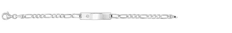 Sterling Silver Figaro Bracelet