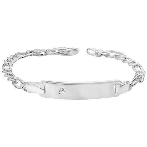 Sterling Silver Figaro Bracelet