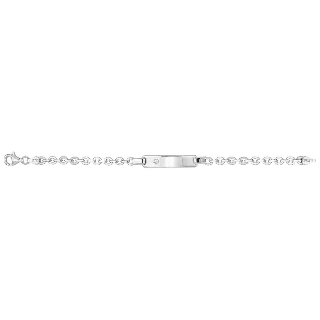 Sterling Silver ID Bracelet