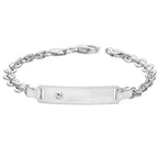Sterling Silver ID Bracelet