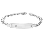 Sterling Silver ID Bracelet