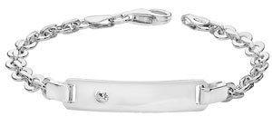 Sterling Silver ID Bracelet