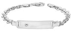 Sterling Silver ID Bracelet