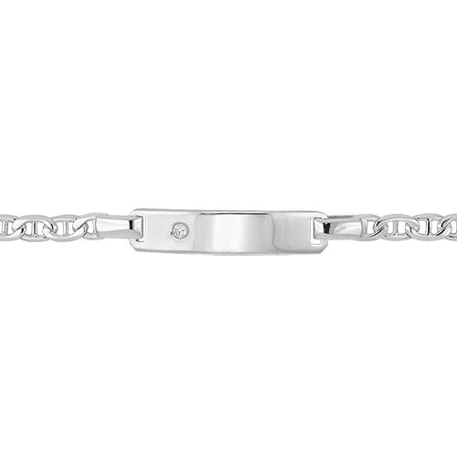 Sterling Silver ID Bracelet