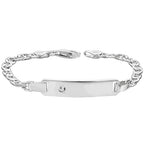 Sterling Silver ID Bracelet