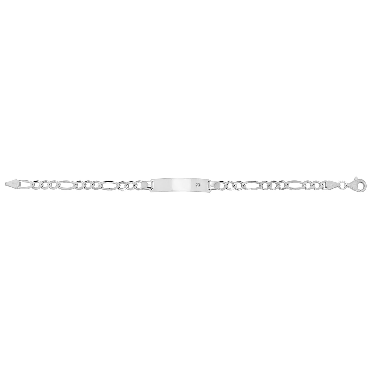 Sterling Silver Figaro Bracelet