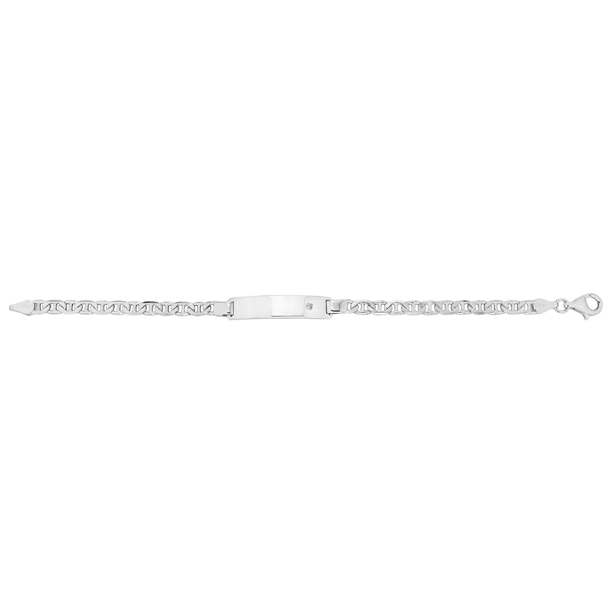 Sterling Silver ID Bracelet