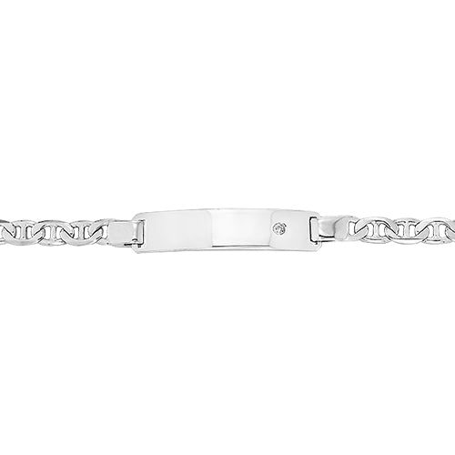 Sterling Silver ID Bracelet