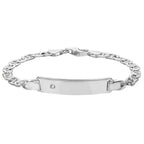 Sterling Silver ID Bracelet
