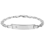 Sterling Silver ID Bracelet