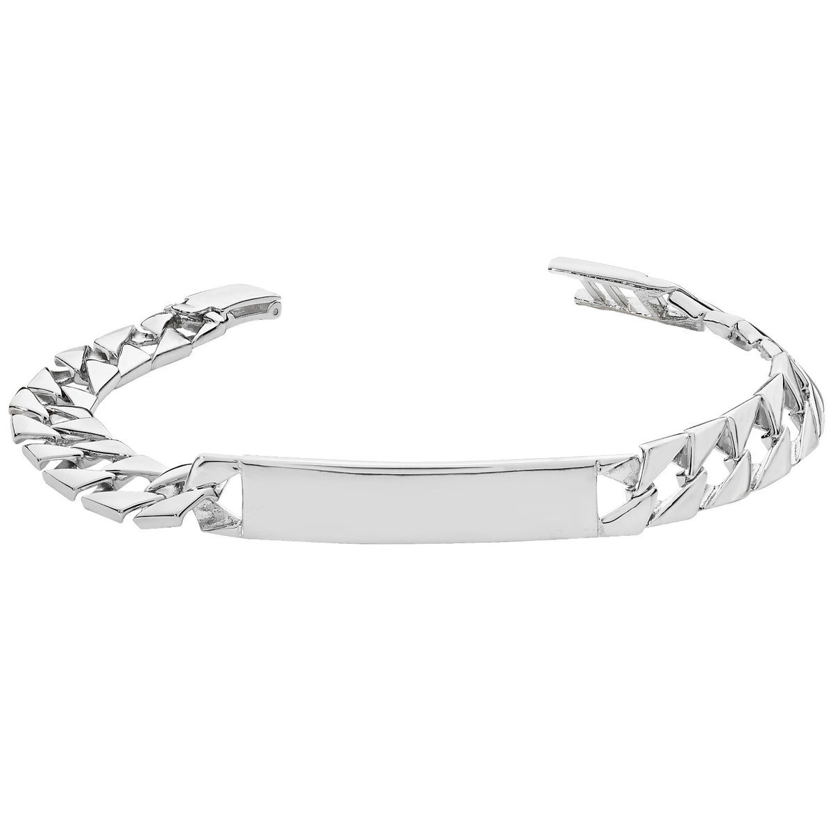 Sterling Silver ID Bracelet