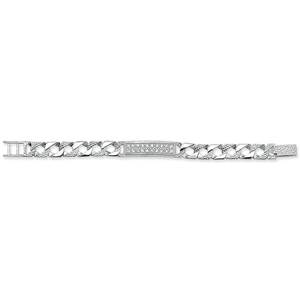 Sterling Silver ID Bracelet