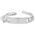 Sterling Silver Curb Bracelet