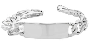 Sterling Silver Curb Bracelet