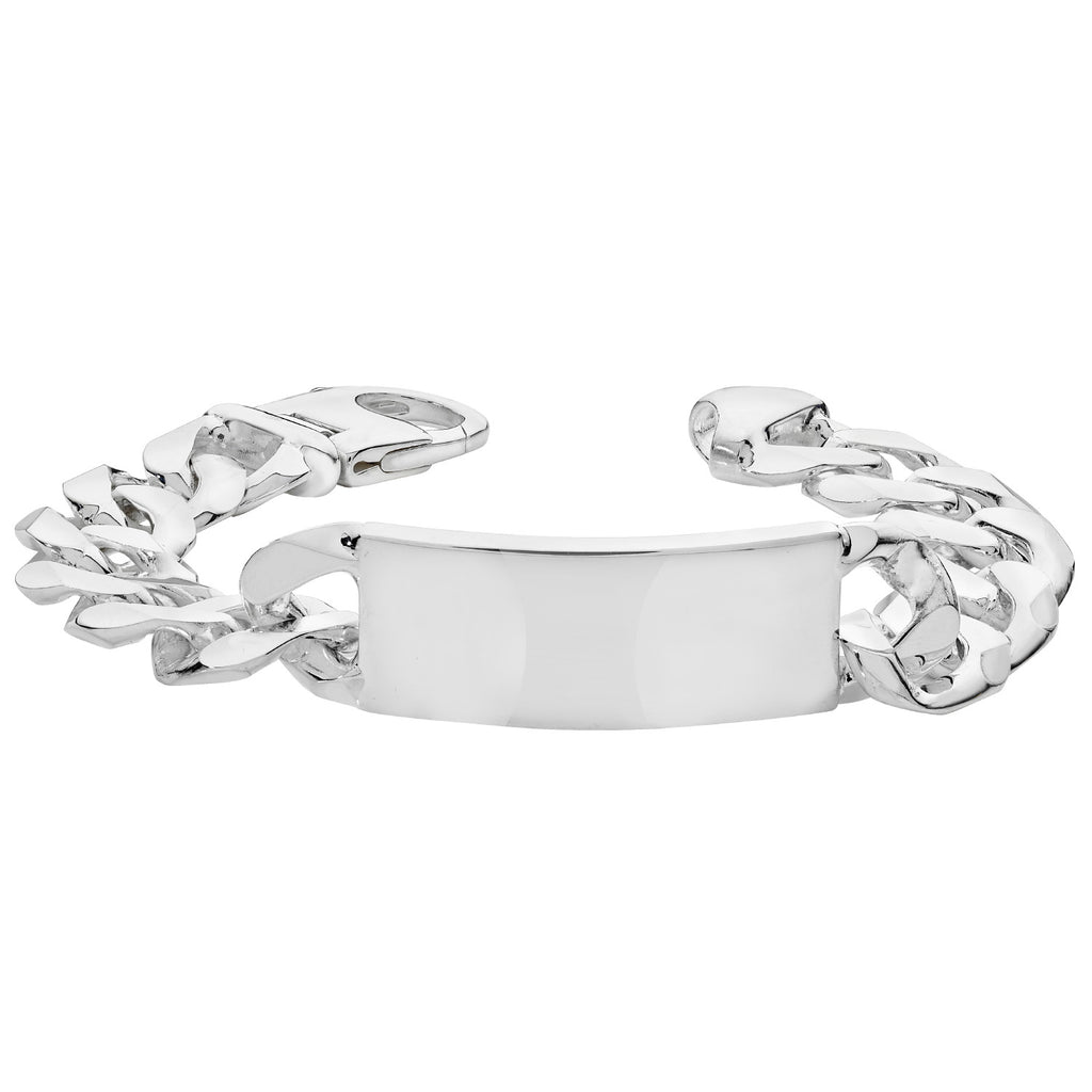 Sterling Silver Curb Bracelet